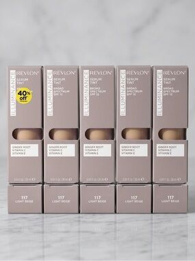 Revlon Illuminance Serum Tint SPF 15 - Light Beige (117) Pack